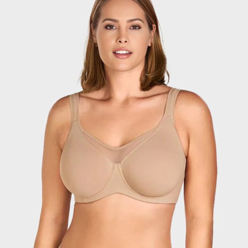 SheCurve Plus Size Cooling Full Coverage Minimizer Bra